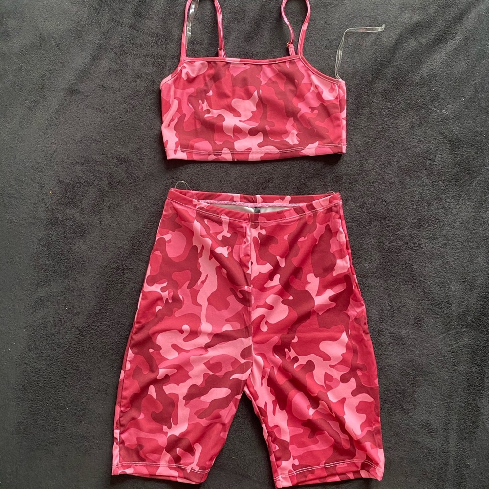 Pink Camo Set